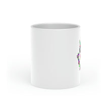 Load image into Gallery viewer, Art is life Heart-Shaped Mug
