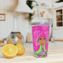 Load image into Gallery viewer, Fashion is art tumbler
