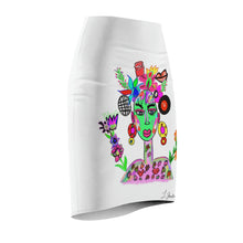 Load image into Gallery viewer, Art is life  Pencil Skirt

