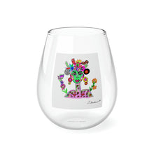 Load image into Gallery viewer, Art is life Wine Glass,
