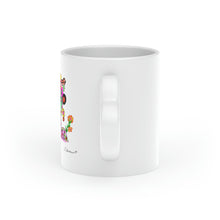 Load image into Gallery viewer, Art is life Heart-Shaped Mug
