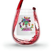 Load image into Gallery viewer, Art is life Wine Glass,
