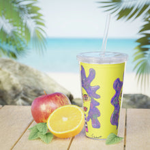 Load image into Gallery viewer, Plastic Tumbler with Straw

